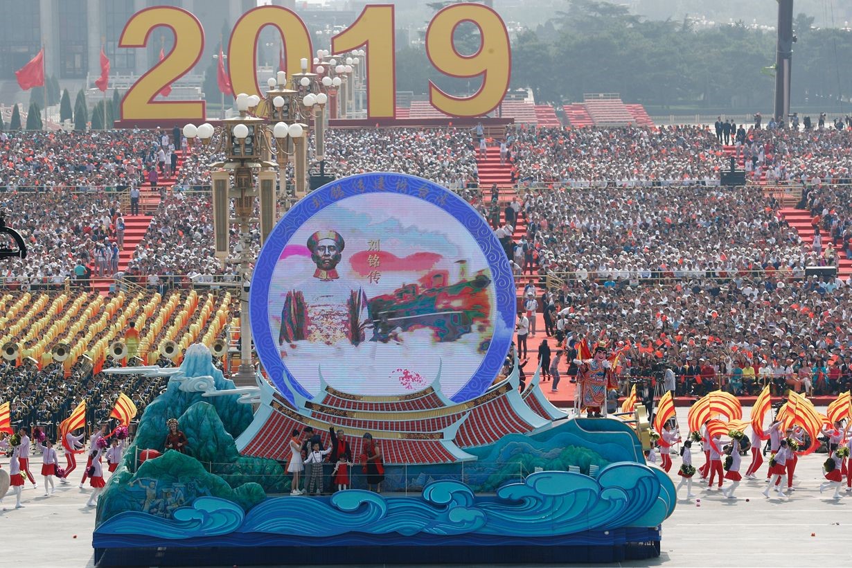 祖國70周年大慶——澄通承建寶島臺灣彩車LED顯示系統(tǒng)